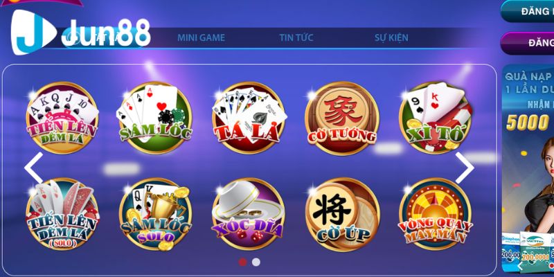 Chi tiết cách nạp tiền để chơi game bài Jun88